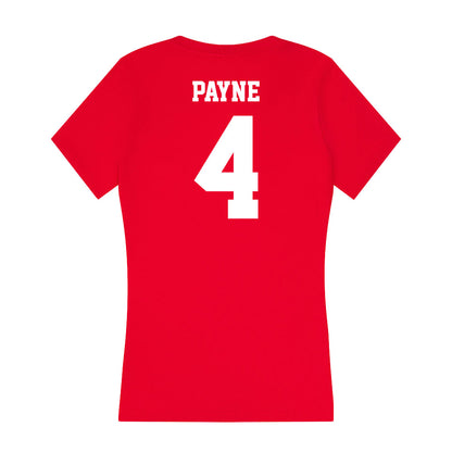 New Mexico - NCAA Women's Volleyball : Lauryn Payne - Women's V-Neck T-Shirt-1