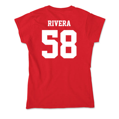 New Mexico - NCAA Football : Nicolas Rivera - Soft Style Women’s T-Shirt-1