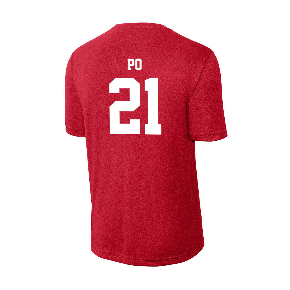 New Mexico - NCAA Women's Basketball : Reza Po - Activewear T-Shirt-1