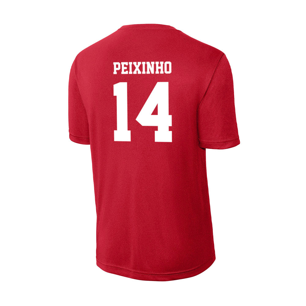 New Mexico - NCAA Women's Basketball : Leonor Peixinho - Activewear T-Shirt-1