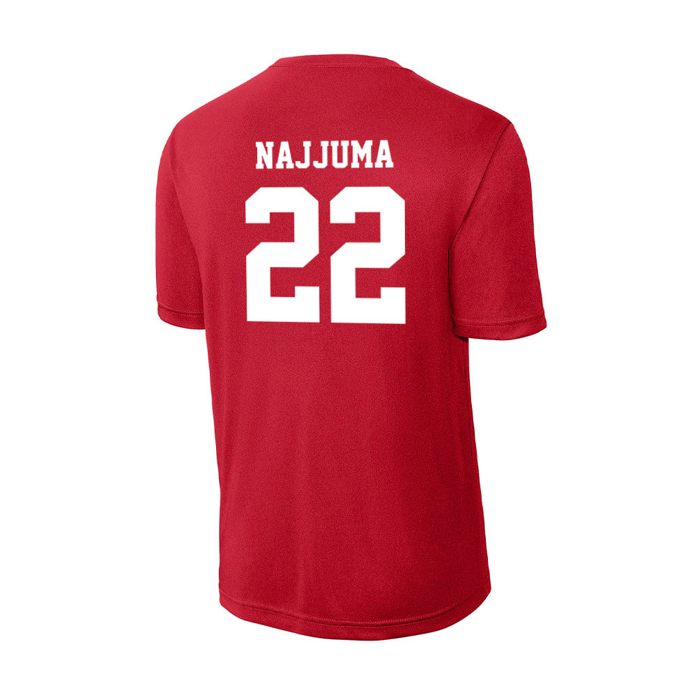 New Mexico - NCAA Women's Basketball : Maria Najjuma - Activewear T-Shirt-1