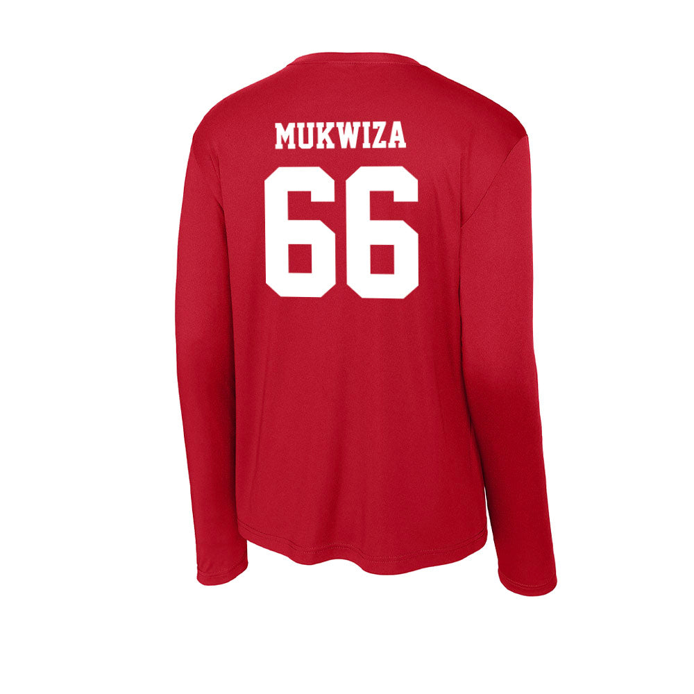 New Mexico - NCAA Football : Israel Mukwiza - Activewear Long Sleeve T-Shirt-1