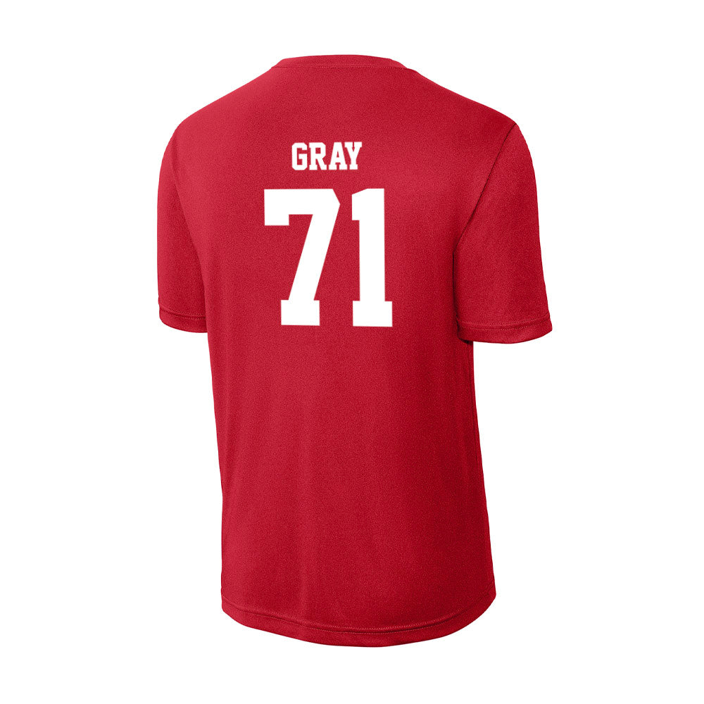 New Mexico - NCAA Football : Travis Gray - Activewear T-Shirt-1