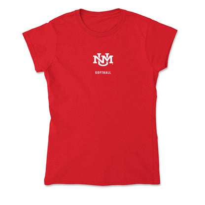 New Mexico - NCAA Softball : Jasmyn Lloyd - Soft Style Women’s T-Shirt-0