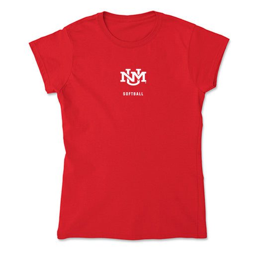 New Mexico - NCAA Softball : Mya Pacheco - Soft Style Women’s T-Shirt-0