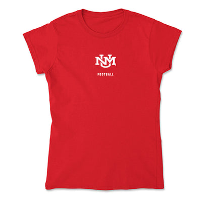 New Mexico - NCAA Football : Trey Dubuc - Soft Style Women’s T-Shirt-0