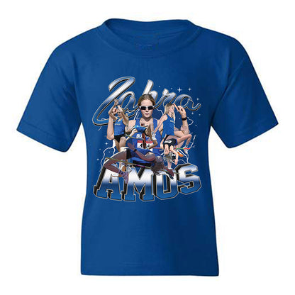 Buffalo - NCAA Women's Track & Field : Zahra Amos - Player Collage Youth T-Shirt-0