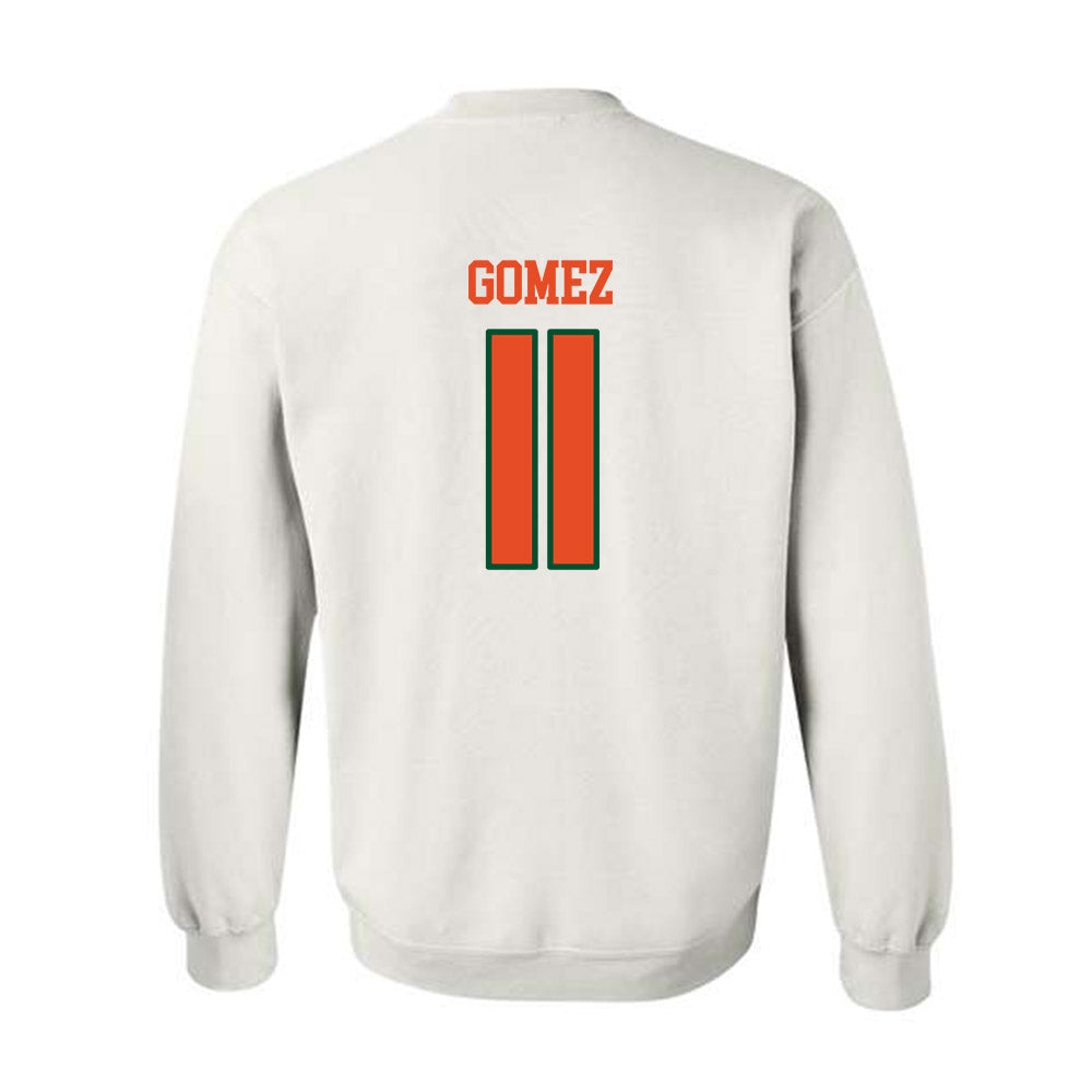 Miami - Women's Volleyball Alumni : Blair Gomez - Replica Shersey Crewneck Sweatshirt