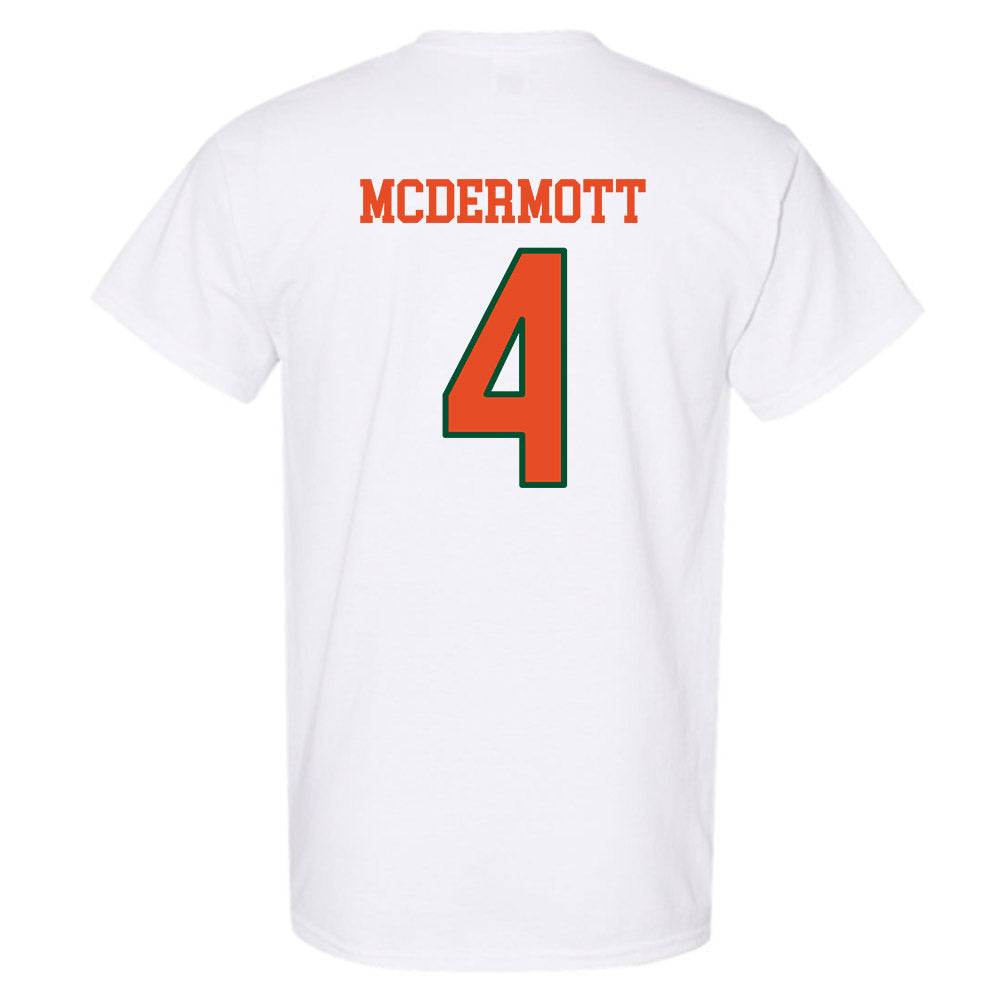 Miami - Women's Volleyball Alumni : Brooke McDermott - Replica Shersey T-Shirt