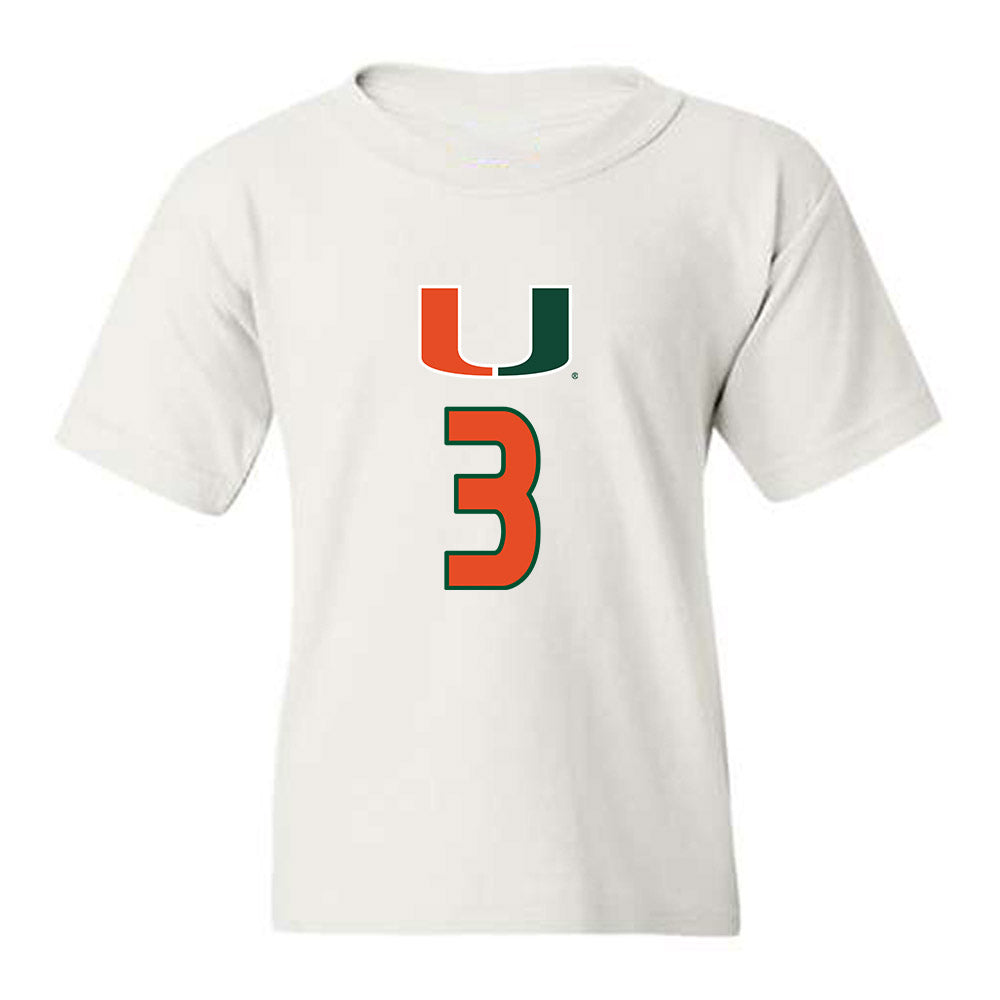Miami - NCAA Women's Volleyball : Kate Lijic - Replica Shersey Youth T-Shirt-0