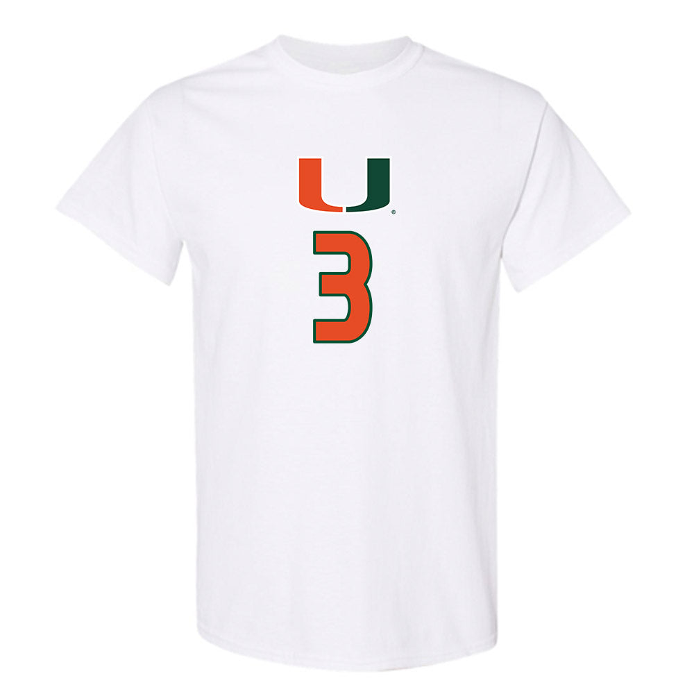 Miami - NCAA Women's Volleyball : Kate Lijic - Replica Shersey T-Shirt-0