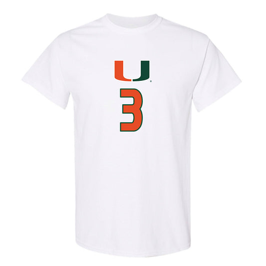 Miami - NCAA Women's Volleyball : Kate Lijic - Replica Shersey T-Shirt-0