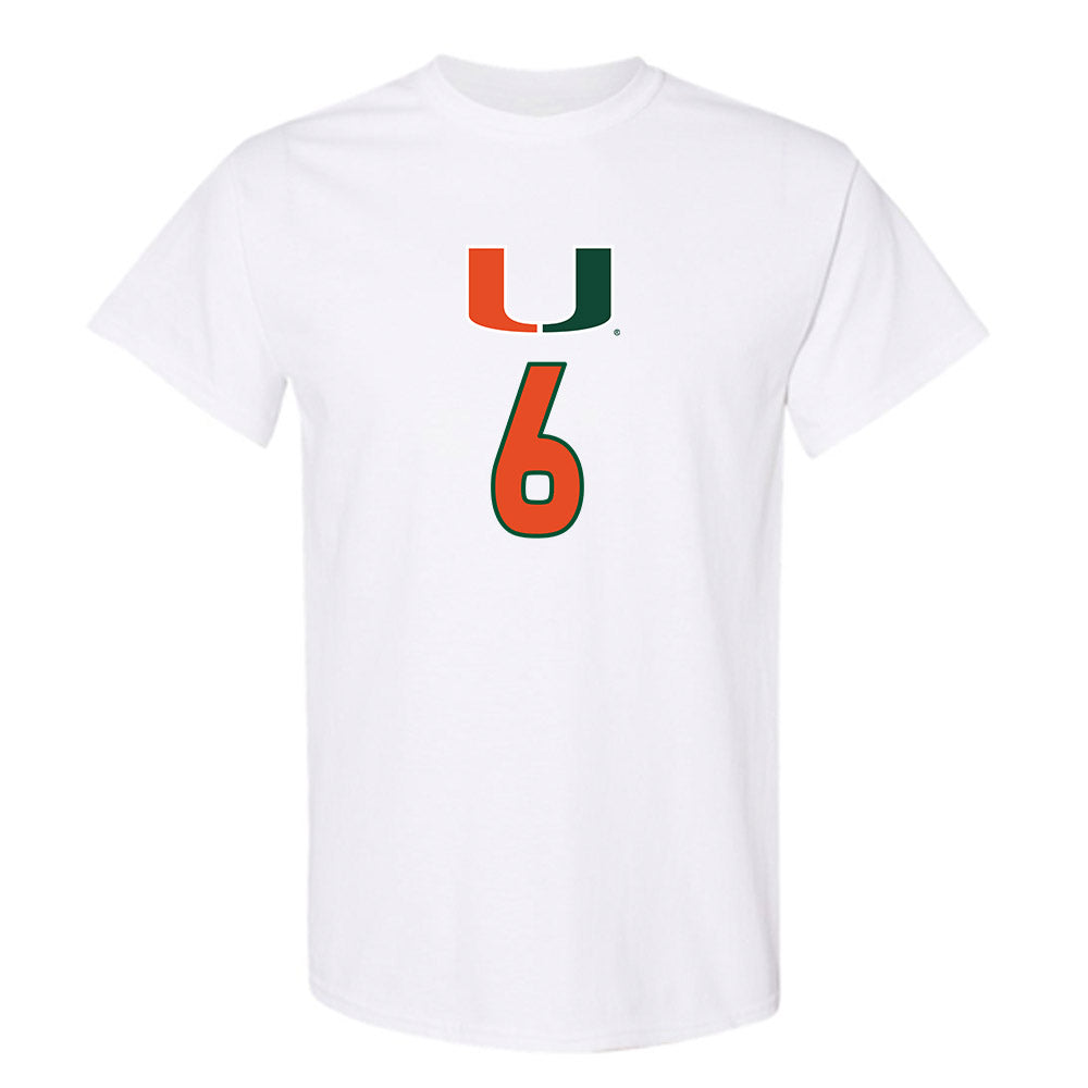 Miami - NCAA Women's Volleyball : Ariana Rodriguez - Replica Shersey T-Shirt