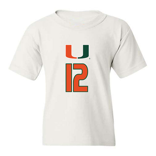 Miami - NCAA Women's Volleyball : Flormarie Heredia Colon - Replica Shersey Youth T-Shirt-0