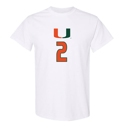 Miami - NCAA Women's Volleyball : Naylani Feliciano - Replica Shersey T-Shirt-0