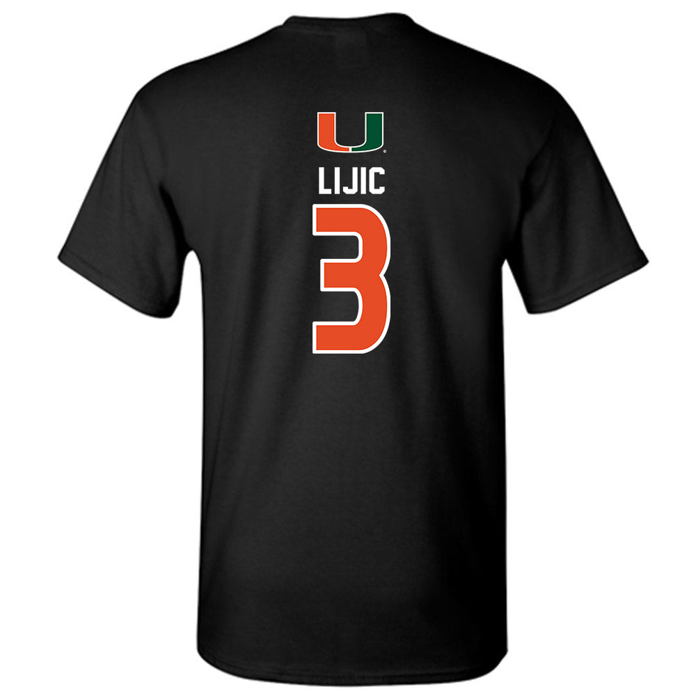 Miami - NCAA Women's Volleyball : Kate Lijic - T-Shirt-1