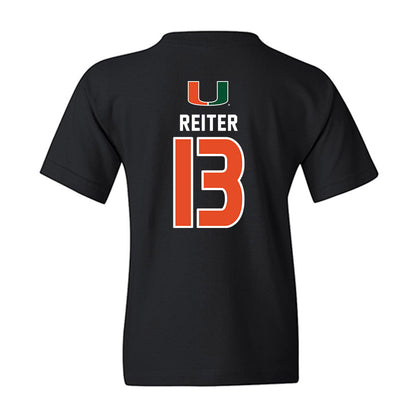 Miami - NCAA Women's Volleyball : Billie Reiter - Youth T-Shirt-1