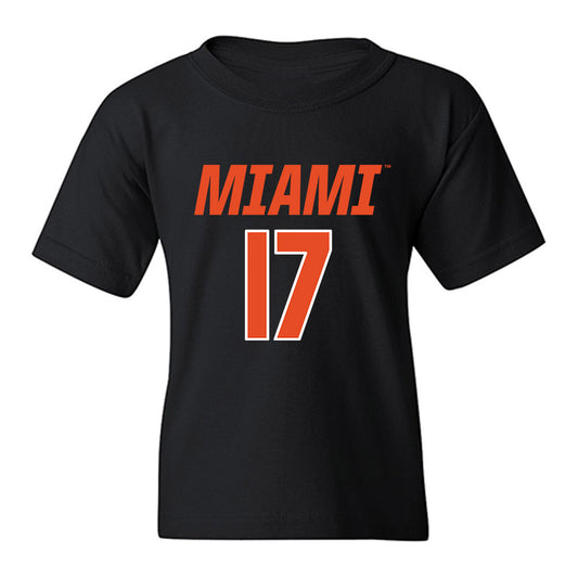 Miami - NCAA Women's Volleyball : Jazmin Vergara - Youth T-Shirt-0