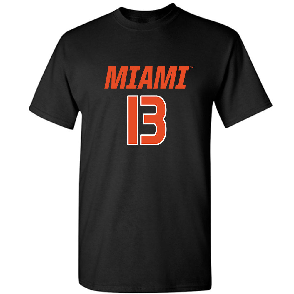 Miami - NCAA Women's Volleyball : Marla Valentin - T-Shirt