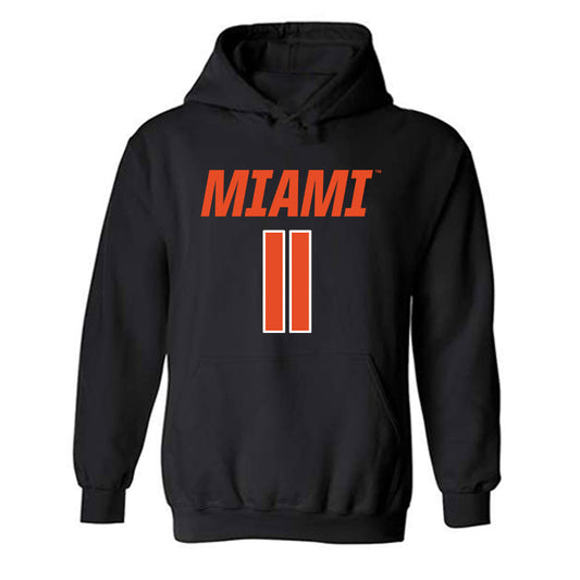 Miami - Women's Volleyball Alumni : Blair Fuentez - Hooded Sweatshirt