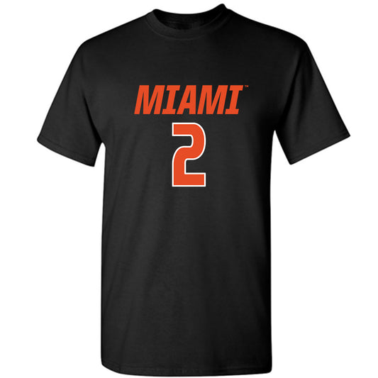 Miami - NCAA Women's Volleyball : Naylani Feliciano - T-Shirt-0