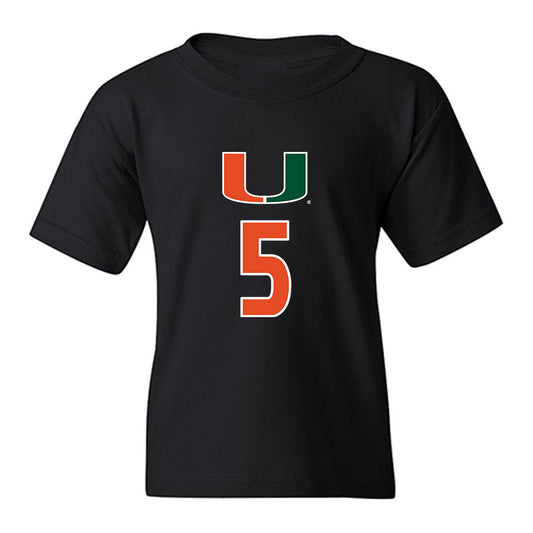 Miami - NCAA Women's Volleyball : Olivia Durst - Youth T-Shirt-0