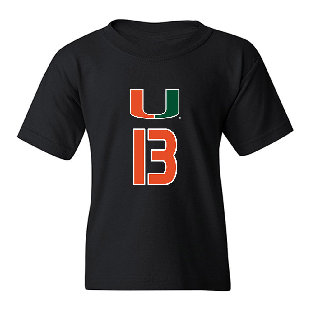 Miami - NCAA Women's Volleyball : Marla Valentin - Youth T-Shirt