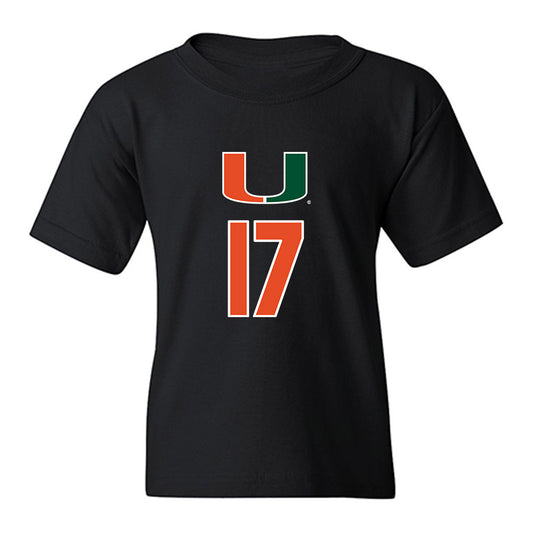 Miami - NCAA Women's Volleyball : Jazmin Vergara - Youth T-Shirt-0
