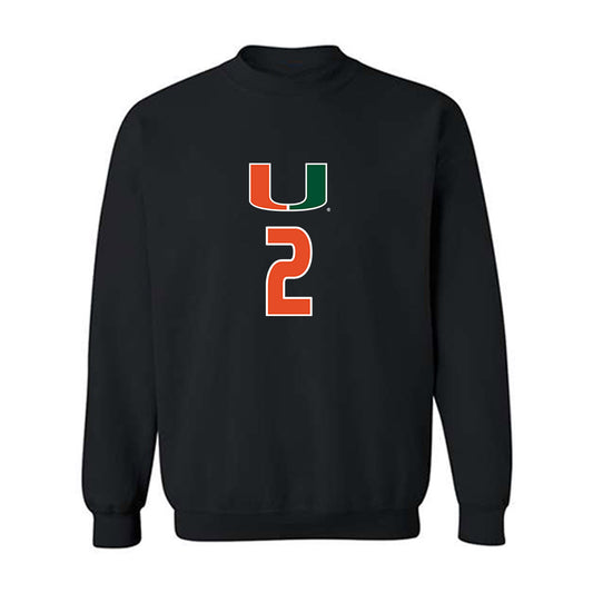 Miami - NCAA Women's Volleyball : Naylani Feliciano - Crewneck Sweatshirt-0