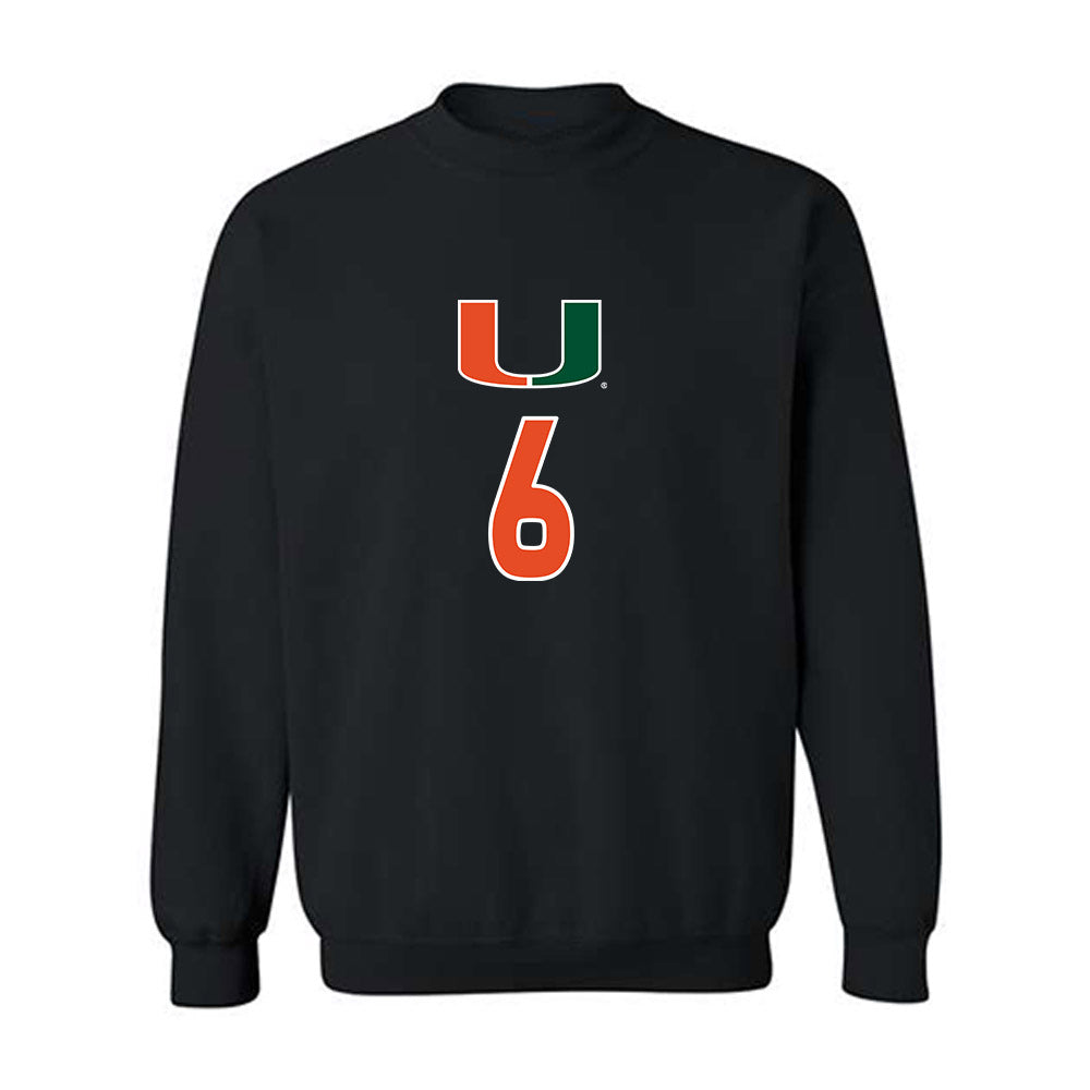 Miami - NCAA Women's Volleyball : Ariana Rodriguez - Crewneck Sweatshirt