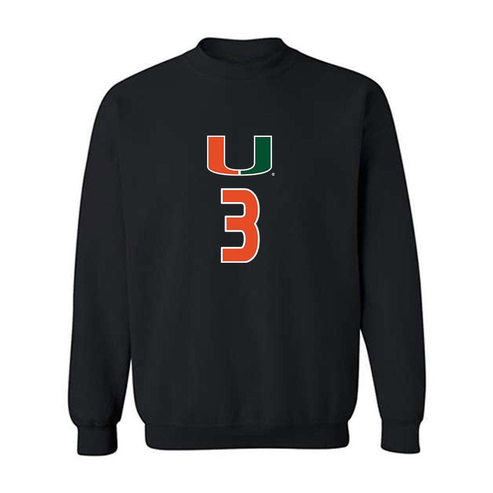 Miami - NCAA Women's Volleyball : Kate Lijic - Crewneck Sweatshirt-0