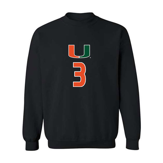 Miami - NCAA Women's Volleyball : Kate Lijic - Crewneck Sweatshirt-0