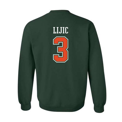 Miami - NCAA Women's Volleyball : Kate Lijic - Graphic Crewneck Sweatshirt-1