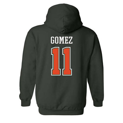 Miami - NCAA Women's Volleyball : Blair Gomez - Graphic Hooded Sweatshirt-1