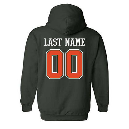 Miami - NCAA Women's Volleyball : Billie Reiter - Graphic Hooded Sweatshirt-1