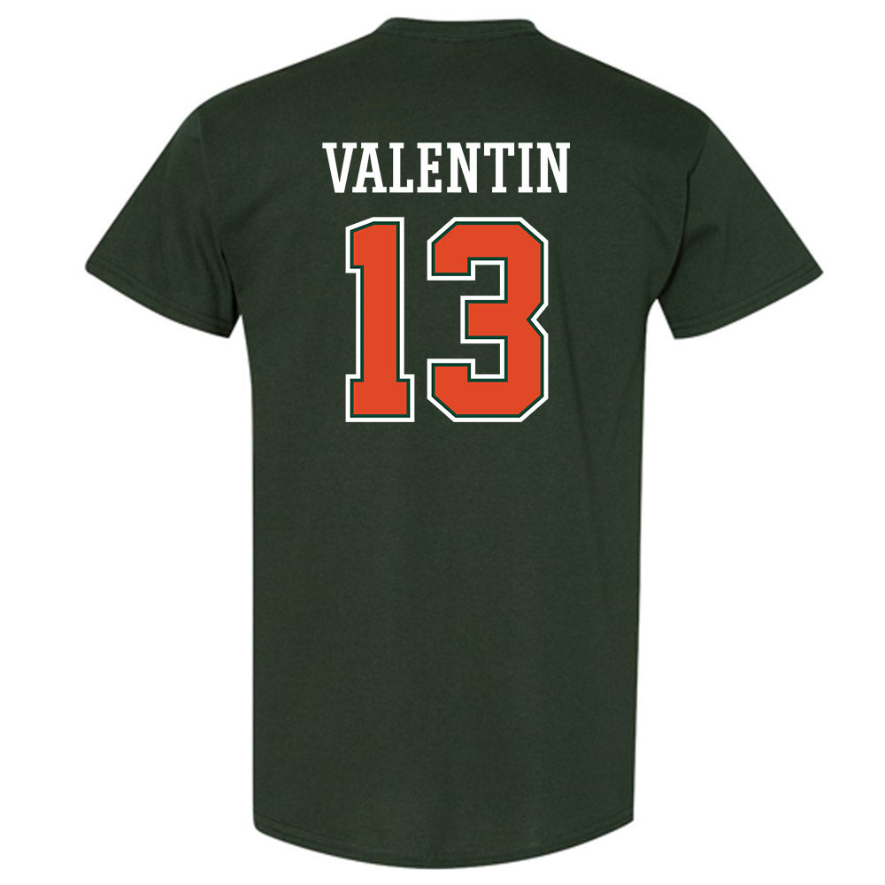 Miami - NCAA Women's Volleyball : Marla Valentin - Graphic T-Shirt-1