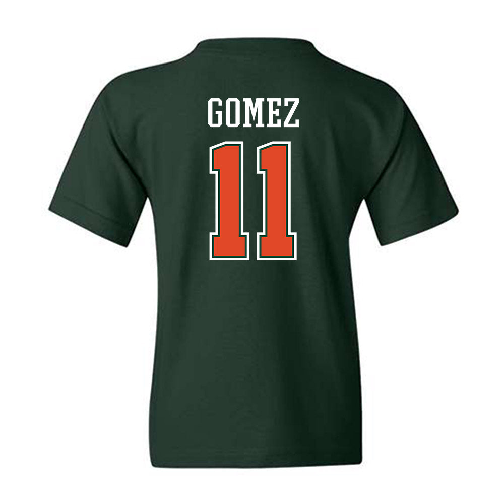 Miami - NCAA Women's Volleyball : Blair Gomez - Graphic Youth T-Shirt-1