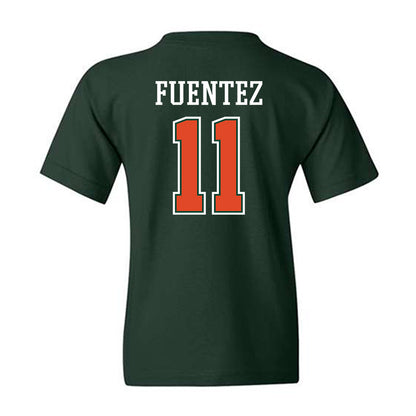 Miami - NCAA Women's Volleyball : Blair Fuentez - Graphic Youth T-Shirt-1