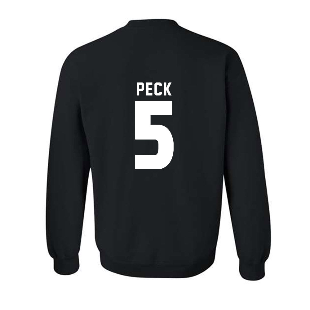 Miami - NCAA Women's Soccer : Amanda Peck - Replica Shersey Crewneck Sweatshirt-1