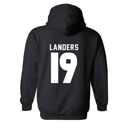 Miami - NCAA Women's Soccer : Maddie Landers - Replica Shersey Hooded Sweatshirt-1
