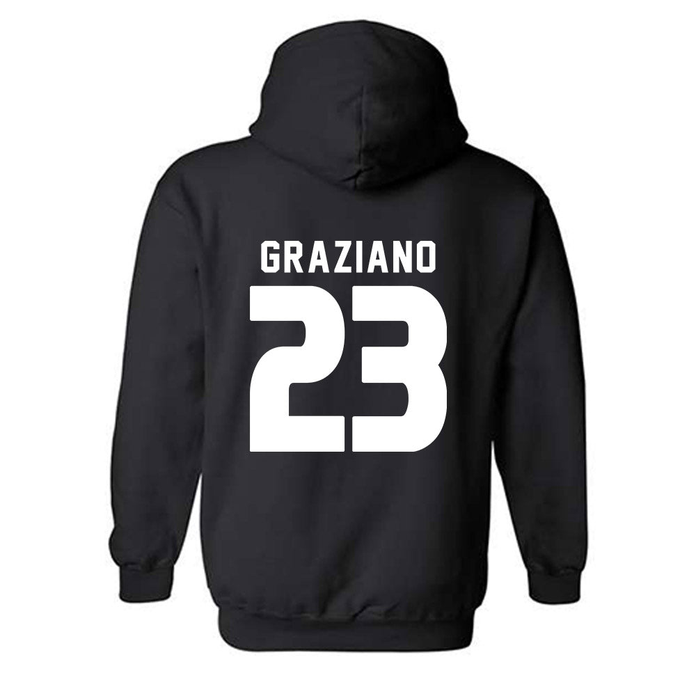 Miami - NCAA Women's Soccer : Faith Graziano - Replica Shersey Hooded Sweatshirt-1