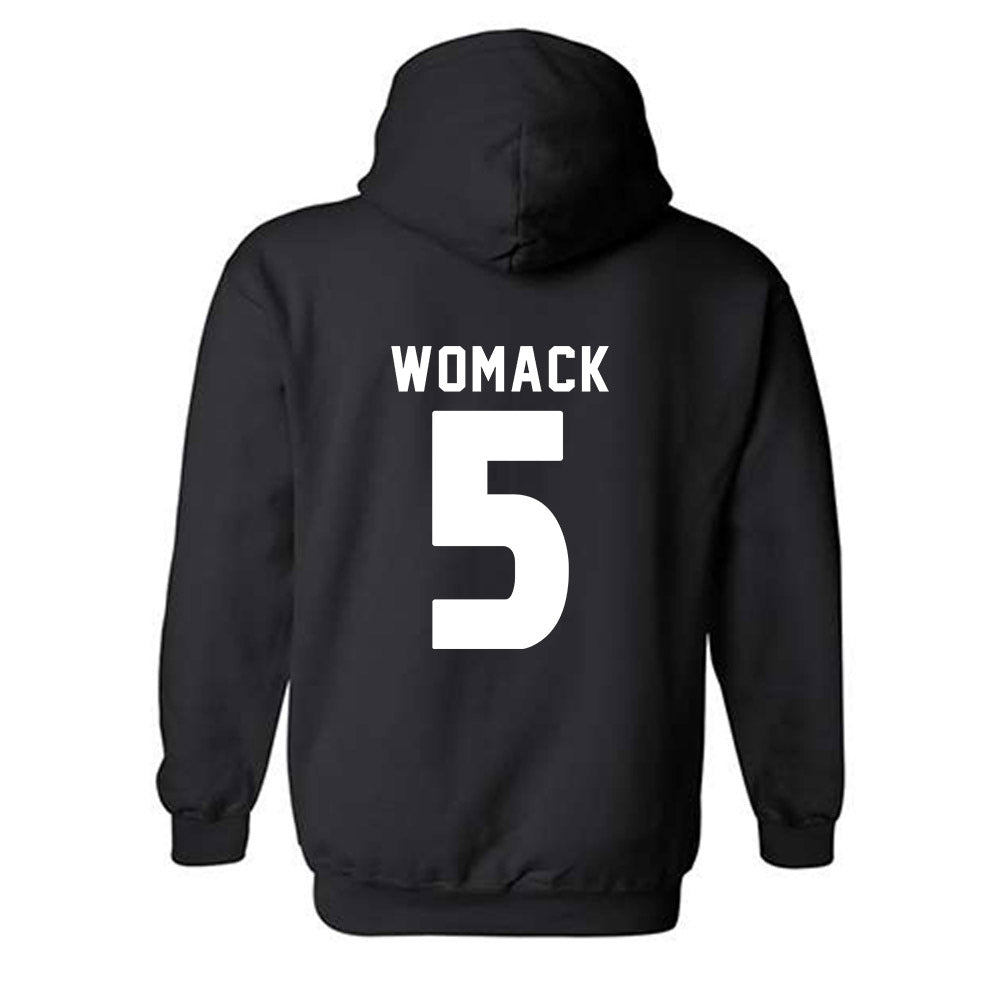 Miami - NCAA Women's Soccer : Jordyn Womack - Replica Shersey Hooded Sweatshirt-1