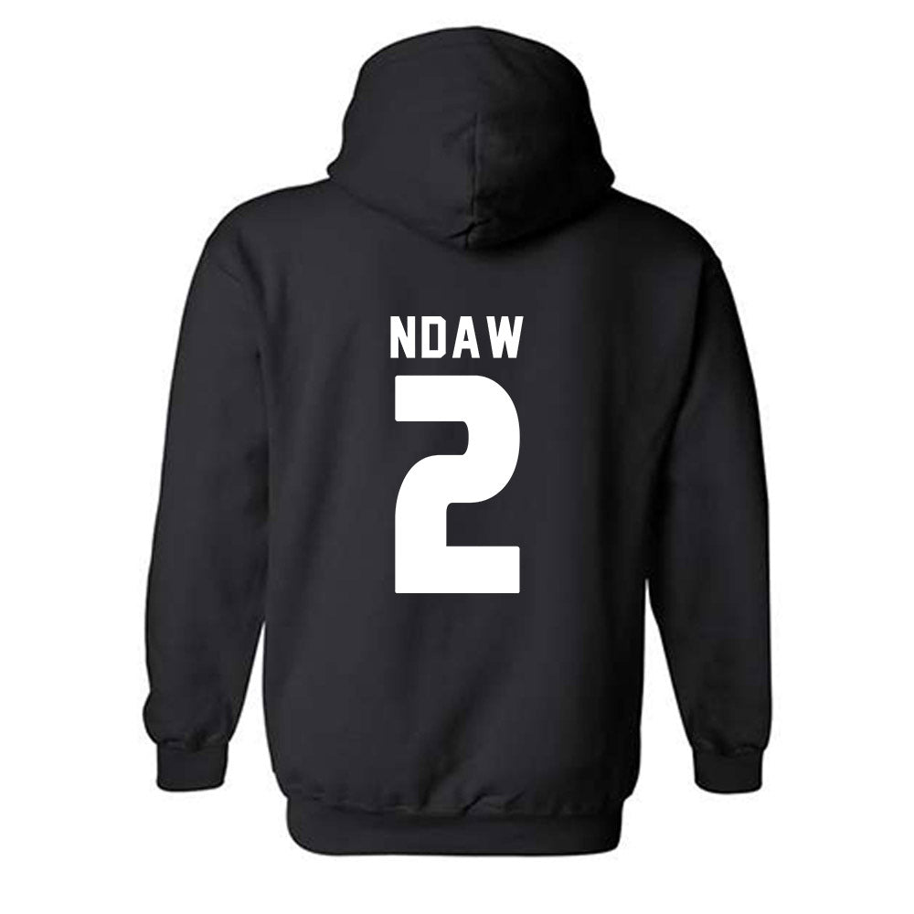 Miami - NCAA Women's Soccer : Dieynaba Ndaw - Replica Shersey Hooded Sweatshirt-1