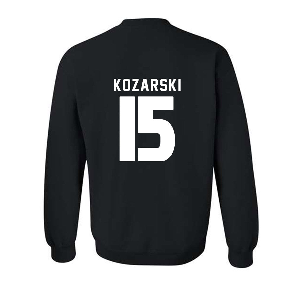 Miami - NCAA Women's Soccer : Gisselle Kozarski - Replica Shersey Crewneck Sweatshirt-1