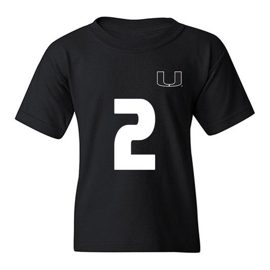 Miami - NCAA Women's Soccer : Emilie Simpson - Replica Shersey Youth T-Shirt-0