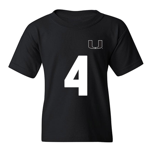 Miami - NCAA Women's Soccer : samantha marella - Replica Shersey Youth T-Shirt-0