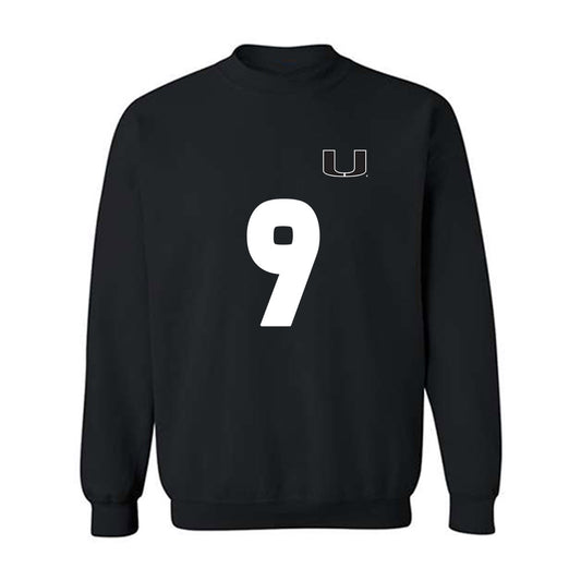 Miami - NCAA Women's Soccer : Giovana Canali - Replica Shersey Crewneck Sweatshirt-0