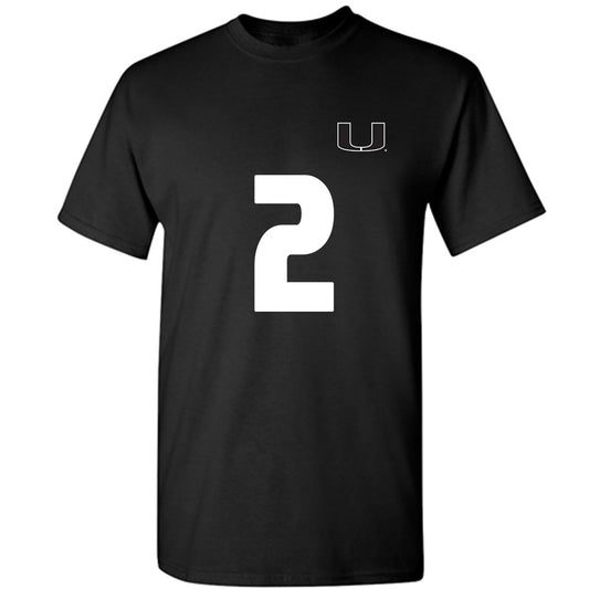 Miami - NCAA Women's Soccer : Emilie Simpson - Replica Shersey T-Shirt-0