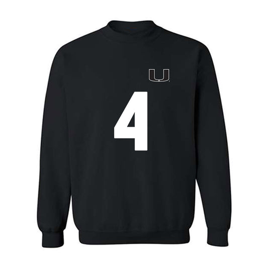 Miami - NCAA Women's Soccer : samantha marella - Replica Shersey Crewneck Sweatshirt-0