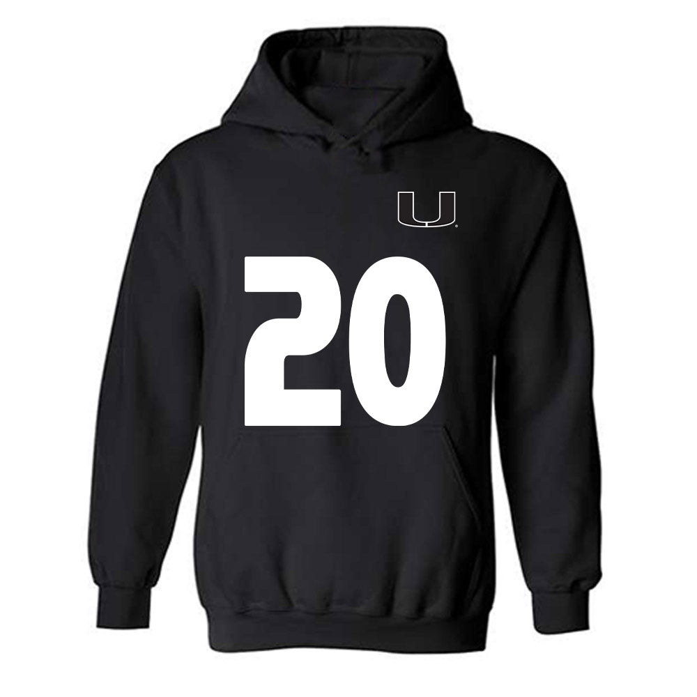  - NCAA Women's Soccer : Reese Wheeler - Replica Shersey Hooded Sweatshirt-0